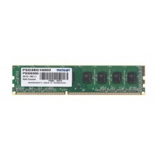 Модуль памяти DIMM 8GB PC12800 DDR3 PSD38G16002 PATRIOT                                                                                                                                                                                                   
