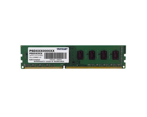 Модуль памяти DIMM 4GB PC12800 DDR3L PSD34G1600L81 PATRIOT