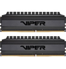 Модуль памяти PATRIOT Viper 4 Gaming DDR4 Общий объём памяти 32Гб Module capacity 16Гб Количество 2 2400 МГц Множитель частоты шины 16 1.35 В черный PVB432G300C6K                                                                                        