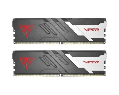 Модуль памяти PATRIOT Viper Gaming DDR5 Общий объём памяти 16Гб Module capacity 32Гб Количество 2 7200 МГц Радиатор Множитель частоты шины 34 1.25 В серый PVV532G720C34K