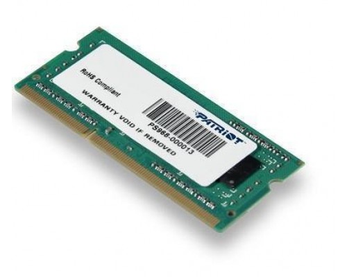 Модуль памяти для ноутбука 4GB Patriot Signature PSD34G160081S