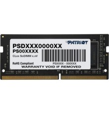 Модуль памяти для ноутбука SODIMM 32GB PC25600 DDR4 PSD432G32002S PATRIOT                                                                                                                                                                                 