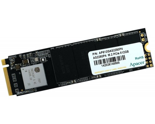 Жесткий диск SSD  M.2 PCI-E 512GB AP512GAS2280P4-1 APACER