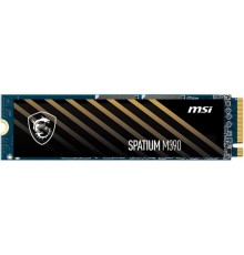 Жесткий диск SSD MSI SPATIUM M390 500Гб M.2 Наличие PCIE NVMe 3D NAND Скорость записи 2850 Мб/сек. Скорость чтения 6500 Мб/сек. 2.15mm TBW 350 Тб Время наработки на отказ 1600000 ч. M390NVMEM.2500GB                                                    