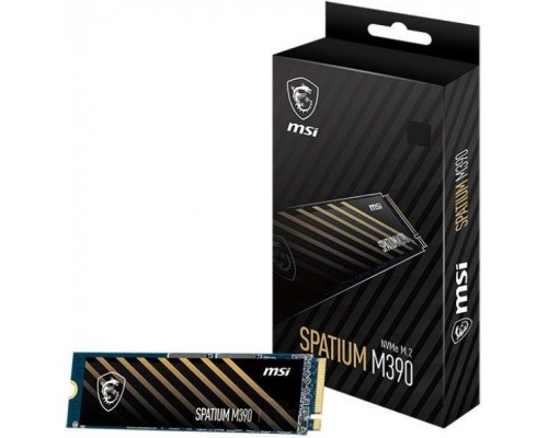 Жесткий диск SSD MSI SPATIUM M390 500Гб M.2 Наличие PCIE NVMe 3D NAND Скорость записи 2850 Мб/сек. Скорость чтения 6500 Мб/сек. 2.15mm TBW 350 Тб Время наработки на отказ 1600000 ч. M390NVMEM.2500GB