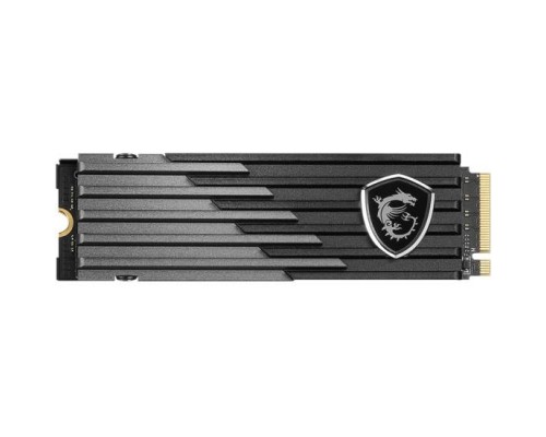 Жесткий диск SSD MSI SPATIUM M480 2Тб M.2 PCIe Gen4 NVMe 3D NAND Скорость записи 6800 Мб/сек. Скорость чтения 7000 Мб/сек. 10.7mm TBW 1400 Тб Время наработки на отказ 1600000 ч. M4804.0NVMEM.22TPLAY