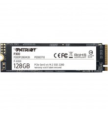 Жесткий диск SSD PATRIOT P300 128Гб M.2 Наличие PCIE 3D NAND Скорость записи 600 Мб/сек. Скорость чтения 1600 Мб/сек. TBW 60 Тб P300P128GM28                                                                                                              