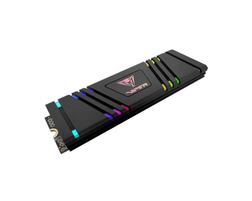Жесткий диск SSD PATRIOT VIPER VPR400 512Гб M.2 Наличие PCIE NVMe Скорость записи 3600 Мб/сек. Скорость чтения 4600 Мб/сек. TBW 400 Тб VPR400-512GM28H
