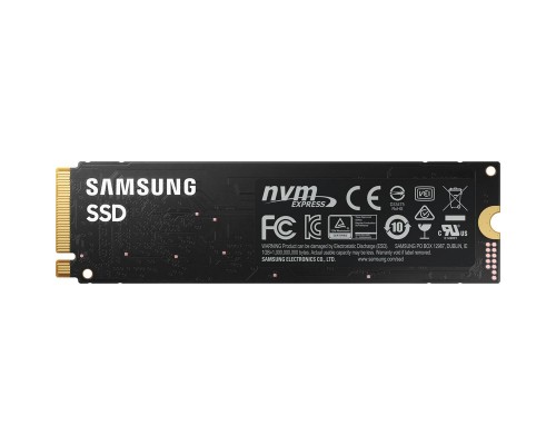 Жесткий диск SSD SAMSUNG 980 500Гб M.2 Наличие PCIE NVMe 3D NAND Скорость записи 2600 Мб/сек. Скорость чтения 3100 Мб/сек. 2.38mm TBW 300 Тб Время наработки на отказ 1500000 ч. MZ-V8V500BW