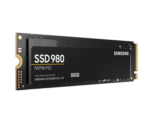 Жесткий диск SSD SAMSUNG 980 500Гб M.2 Наличие PCIE NVMe 3D NAND Скорость записи 2600 Мб/сек. Скорость чтения 3100 Мб/сек. 2.38mm TBW 300 Тб Время наработки на отказ 1500000 ч. MZ-V8V500BW