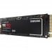 Жесткий диск SSD SAMSUNG 980 Pro 500Гб M.2 PCIe Gen4 NVMe 3D NAND Скорость записи 5000 Мб/сек. Скорость чтения 6900 Мб/сек. 2.38mm TBW 300 Тб MZ-V8P500BW