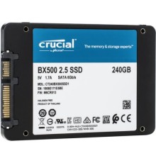 SSD Crucial BX500 240GB 2.5'' SATA 3D NAND (CT240BX500SSD1)                                                                                                                                                                                               