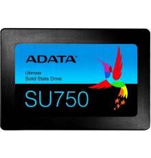 Жесткий диск SSD ADATA SU750 256Гб Наличие SATA 3.0 3D NAND Скорость записи 520 Мб/сек. Скорость чтения 550 Мб/сек. 2,5