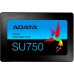 Жесткий диск SSD ADATA SU750 256Гб Наличие SATA 3.0 3D NAND Скорость записи 520 Мб/сек. Скорость чтения 550 Мб/сек. 2,5