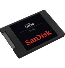 Жесткий диск SSD SANDISK BY WESTERN DIGITAL 2Тб 3D NAND Скорость записи 530 Мб/сек. Скорость чтения 560 Мб/сек. 2,5