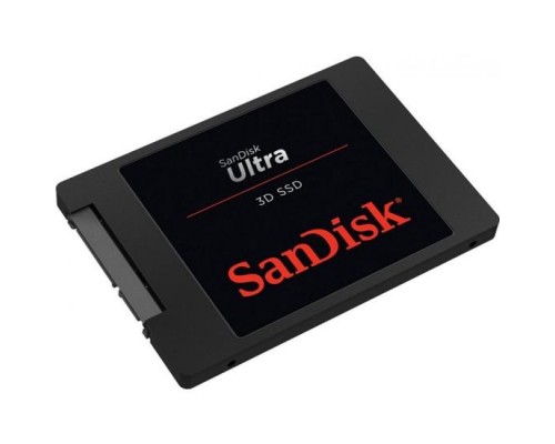 Жесткий диск SSD SANDISK BY WESTERN DIGITAL 2Тб 3D NAND Скорость записи 530 Мб/сек. Скорость чтения 560 Мб/сек. 2,5