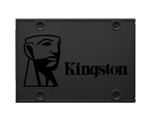 Жесткий диск SSD KINGSTON A400 960Гб Наличие SATA 3.0 3D NAND Скорость записи 450 Мб/сек. Скорость чтения 500 Мб/сек. 2,5