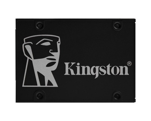 Жесткий диск SSD KINGSTON KC600 512Гб Наличие SATA 3.0 3D NAND Скорость записи 520 Мб/сек. Скорость чтения 550 Мб/сек. 2,5