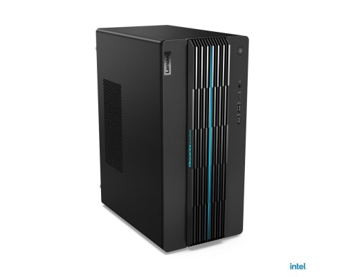 Персональный компьютер LENOVO IdeaCentre 90T1001NRI игровой Tower CPU Core i5 i5-12400F 2500 МГц 16Гб DDR4 3200 МГц 1Тб NVIDIA GeForce RTX 3060 Ti 8Гб нет DVD ENG без ОС черный Аксессуары в комплекте