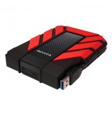 Внешний жесткий диск ADATA 2Тб USB 3.1 Цвет красный AHD710P-2TU31-CRD                                                                                                                                                                                     