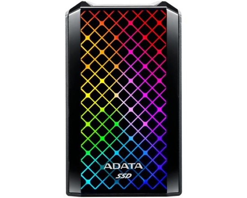 Внешний тверд. накопитель ADATA ASE900G 2Тб USB 3.2 Скорость записи 2000 Мб/сек. Скорость чтения 2000 Мб/сек. 2,5