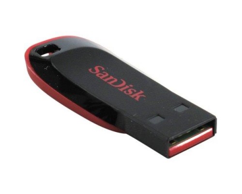 Флэш-диск USB 2.0 32Gb SanDisk Cruzer Blade SDCZ50-032G-B35 Black&Red