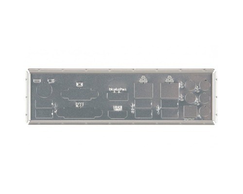 Заглушка корпусная задняя без отверстий MCP-260-00063-1N SUPERMICRO