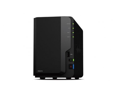 СХД настольное исполнение 2BAY NO HDD USB3 DS218 SYNOLOGY