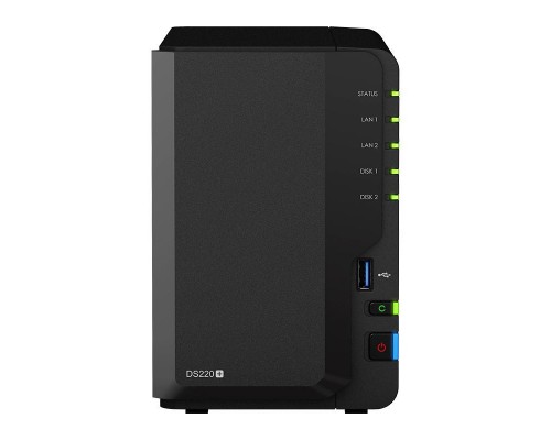 СХД настольное исполнение 2BAY NO HDD USB3 DS220+ SYNOLOGY