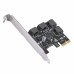 Контроллер PCIE TO 4 SATA CARD-SI /PCIE TO 4 SATA CARD, MC, , (366225)