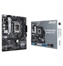 Материнская плата PRIME H610M-A D4 LGA1700 micro-ATX 2xDDR4 PCIEx16 PCIEx1 2xM.2 VGA HDMI DP GLAN (514428)                                                                                                                                                