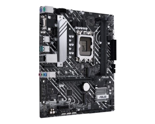 Материнская плата PRIME H610M-A D4 LGA1700 micro-ATX 2xDDR4 PCIEx16 PCIEx1 2xM.2 VGA HDMI DP GLAN (514428)