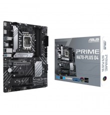 Материнская плата PRIME H670-PLUS D4 LGA1700 ATX 4xDDR4 3xPCIEx16 2xPCIEx1 3xM.2 HDMI DP 2.5GLAN (511724)                                                                                                                                                 