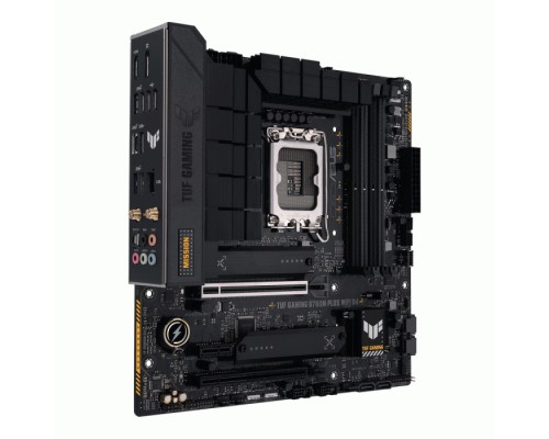 Материнская плата TUF GAMING B760M-PLUS WIFI D4 /LGA1700,B760,USB3.2GEN2X2,WIFI 6,MB (90MB1DG0-M0EAY0) /LGA1700,B760,USB3.2GEN2X2,WIFI 6,MB (90MB1DG0-M0EAY0)