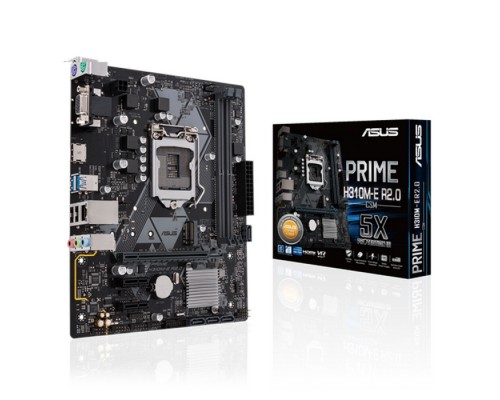 Материнская плата PRIME H310M-E R2.0/CSM /LGA1151,H310,U3S6,M.2,HDMI,MB (90MB0Z20-M0EAYC) /LGA1151,H310,U3S6,M.2,HDMI,MB (90MB0Z20-M0EAYC)