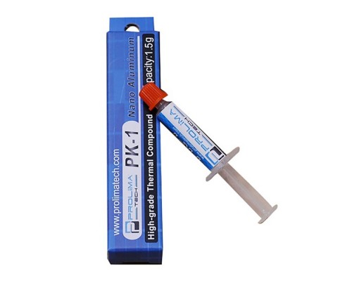 Термопаста Prolimatech PK-1(1.5g) Nano Aluminium Thermal Compound - 1.5g (411126)