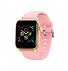 Умные часы Mobile Series - Smart Watch gold+pink                                                                                                                                                                                                          