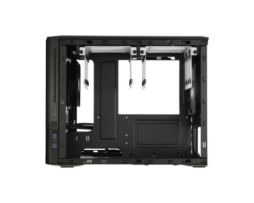 Корпус Fractal Design Node 804 Black / mATX, acrylic side window / 2x120mm fans inc. / FD-CA-NODE-804-BL-W