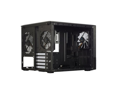 Корпус Fractal Design Node 804 Black / mATX, acrylic side window / 2x120mm fans inc. / FD-CA-NODE-804-BL-W