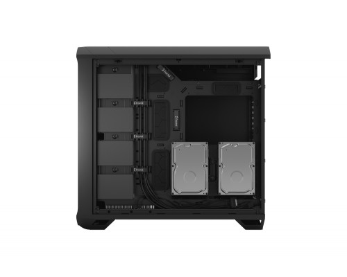 Корпус Fractal Design Torrent Black Solid / E-ATX, 2x3.5, 4x2.5, 7xPCI, 1xUSB-C, 2xUSB3.0 / 2x180mm, 3x140mm fans inc. / FD-C-TOR1A-05