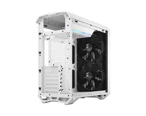 Корпус Fractal Design Torrent Compact White TG Clear Tint / E-ATX, TG / 2x180mm fans inc. / FD-C-TOR1C-03