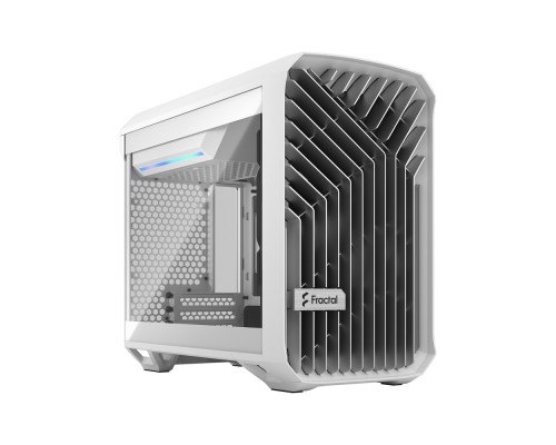 Корпус Fractal Design Torrent Nano White TG Clear Tint / mITX, TG / 1x180mm fan inc. / FD-C-TOR1N-03