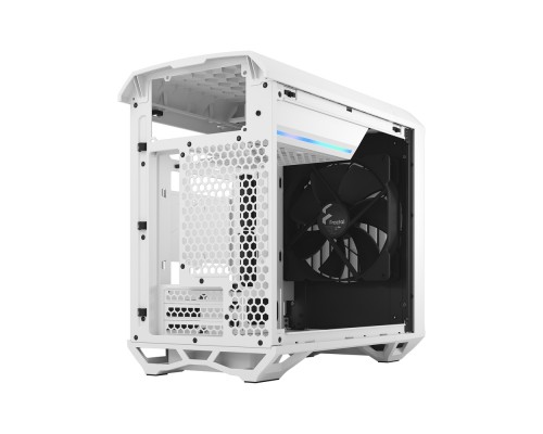 Корпус Fractal Design Torrent Nano White TG Clear Tint / mITX, TG / 1x180mm fan inc. / FD-C-TOR1N-03