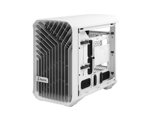 Корпус Fractal Design Torrent Nano White TG Clear Tint / mITX, TG / 1x180mm fan inc. / FD-C-TOR1N-03