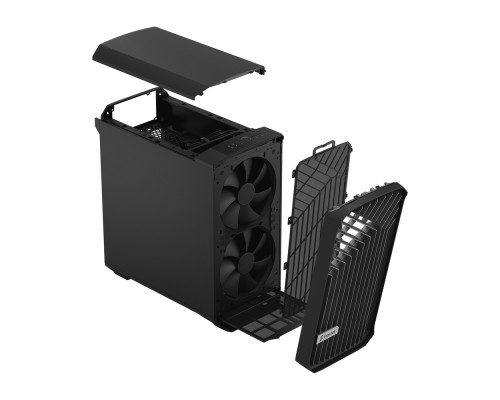 Корпус Fractal Design Torrent Compact Black Solid / E-ATX / 2x180mm fans inc. / FD-C-TOR1C-04