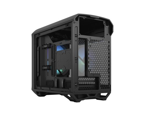 Корпус Fractal Design Torrent Nano RGB Black TG Light Tint / mITX, TG / 1x180mm RGB fan inc. / FD-C-TOR1N-02