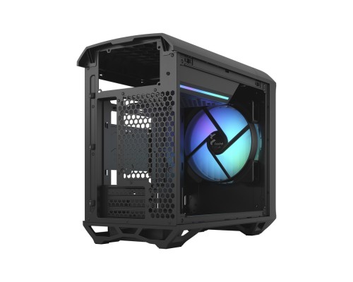 Корпус Fractal Design Torrent Nano RGB Black TG Light Tint / mITX, TG / 1x180mm RGB fan inc. / FD-C-TOR1N-02