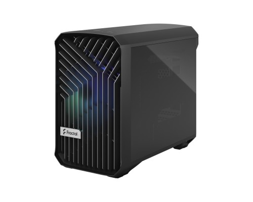 Корпус Fractal Design Torrent Nano RGB Black TG Light Tint / mITX, TG / 1x180mm RGB fan inc. / FD-C-TOR1N-02