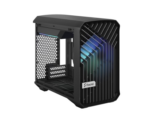 Корпус Fractal Design Torrent Nano RGB Black TG Light Tint / mITX, TG / 1x180mm RGB fan inc. / FD-C-TOR1N-02