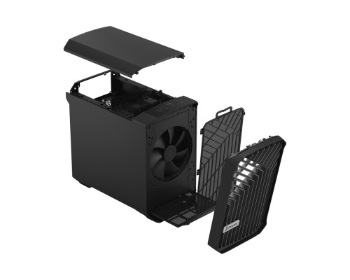 Корпус Fractal Design Torrent Nano Black Solid / mITX / 1x180mm fan inc. / FD-C-TOR1N-04